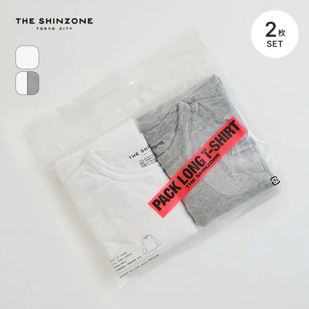 THE SHINZONE ザ シンゾーン パックロングスリーブTEE