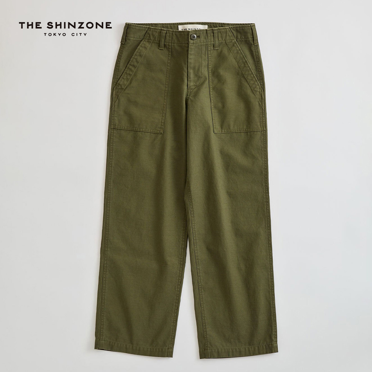 THE SHINZONE ザ シンゾーン ストレートベイカーパンツ