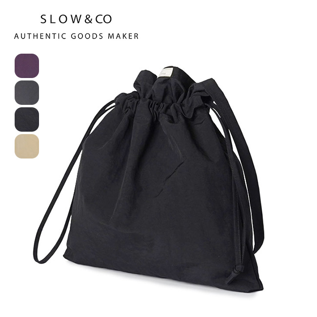 SLOW スロウ スパンナイロンレッドクロスショルダー