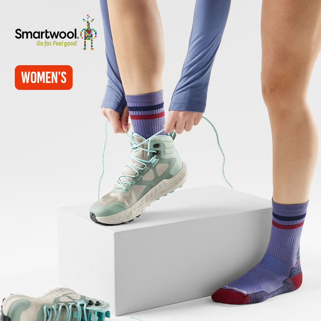 Smartwool スマートウール ハイクライトクッションチューブストライプクルー【ウィメンズ】