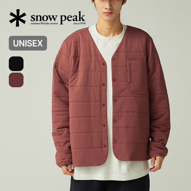 snow peak スノーピーク フレキシブルインサレーテッドカーディガン