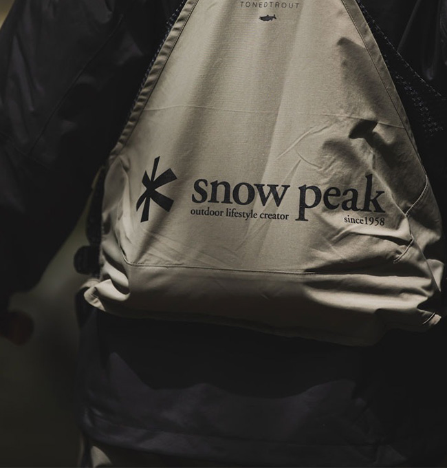 snow peak×TONEDTROUT