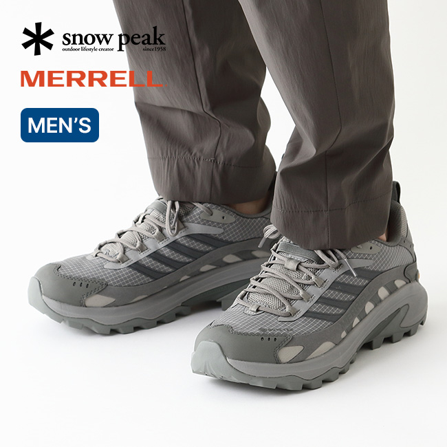 snow peak×MERRELL スノーピーク×メレル モアブスピード2GTX SP(26cm 