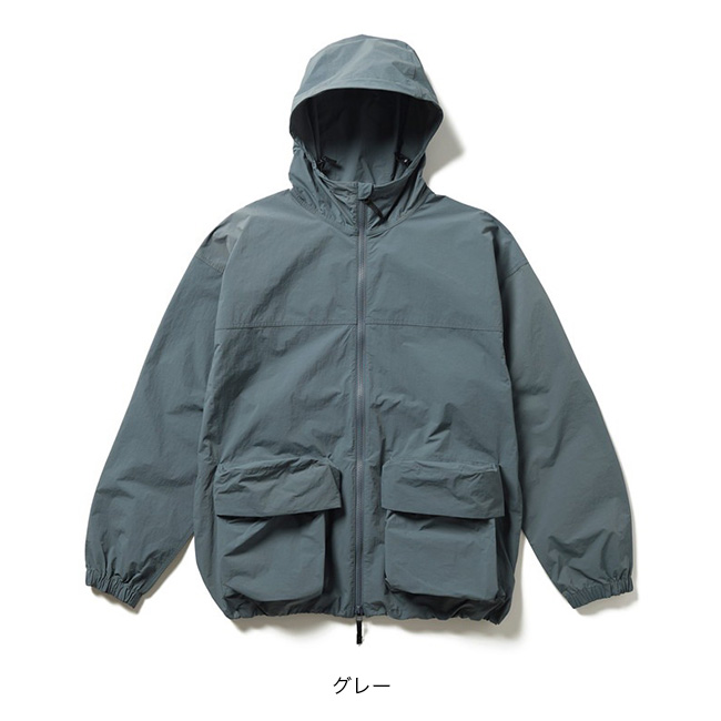 snow peak スノーピーク ナイロンタッサージャケット(M ブラック