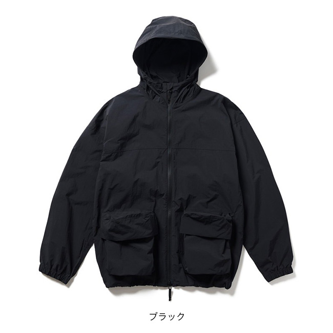 snow peak スノーピーク ナイロンタッサージャケット(M ブラック
