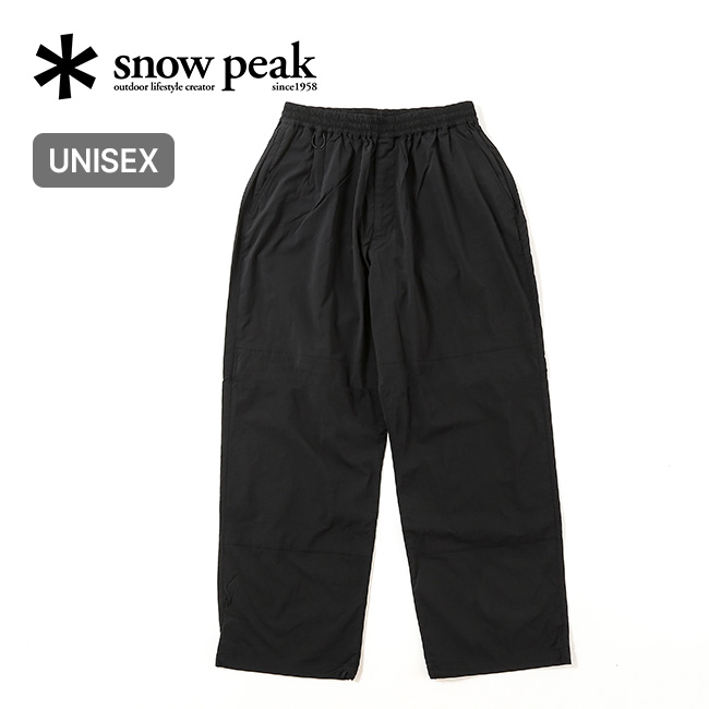 snow peak スノーピーク ニュースタンダードイージーワイドパンツ