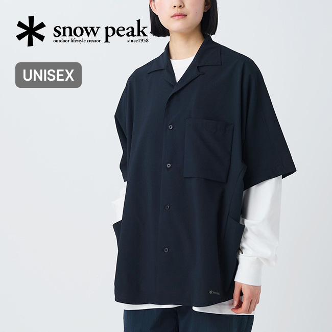 snow peak スノーピーク エアロショートスリーブシャツ