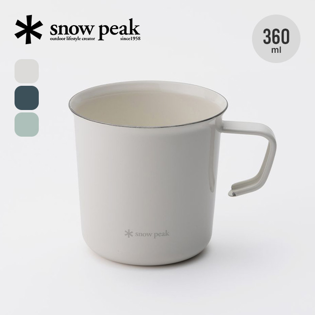 snow peak スノーピーク ホーローマグ360