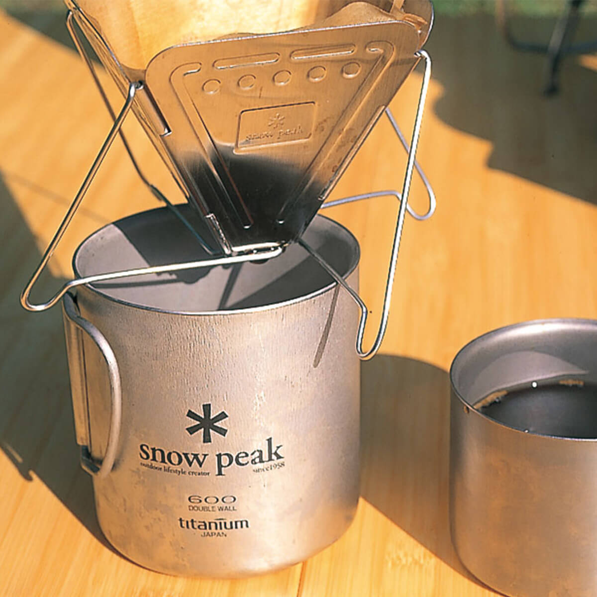 snow peak スノーピーク フォールディングコーヒードリッパー 焚火台型