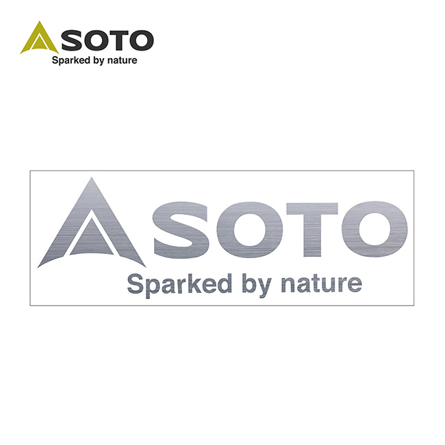 SOTO ソト SOTOステッカーヘアライン