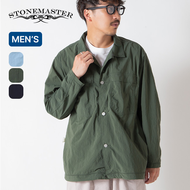 STONEMASTER ストーンマスター SMフィールドシャツLSフェザーナイロン