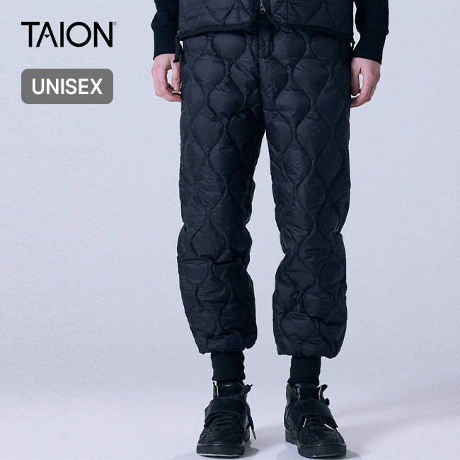 TAION タイオン ミリタリーダウンパンツ ユニセックス