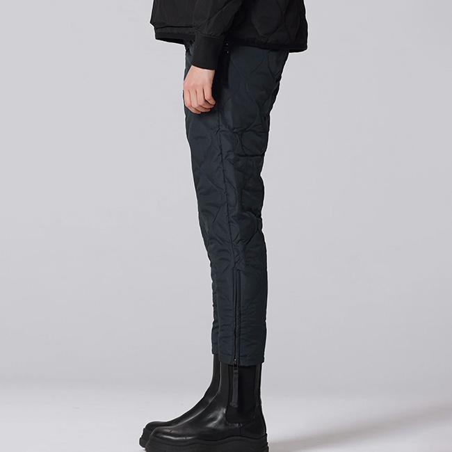 TAION タイオン ミリタリー ジップスリット ダウンパンツ【ウィメンズ