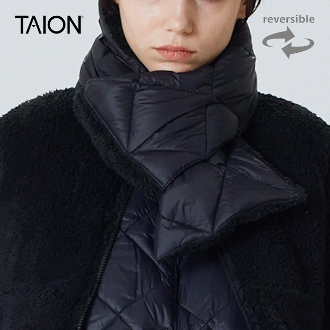TAION タイオン シティリバーシブルダウンマフラー
