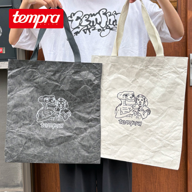 tempra cycle×RUI NAKAMURA テンプラサイクル×ルイナカムラ タイベックトートバッグ