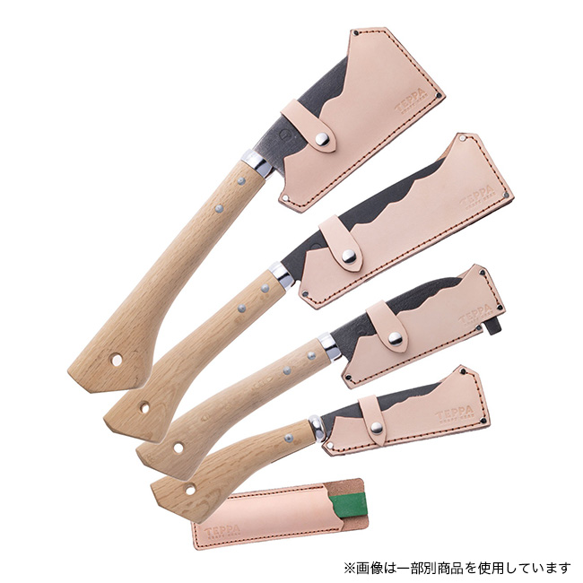 TEPPA 手斧・ノコギリ 【数量限定】薪割鉈 守門 ヌメ革シリーズ TEPPA テッパ 薪割鉈 守門 ヌメ革: SUNDAY MOUNTAIN ANA Mall店｜ANA