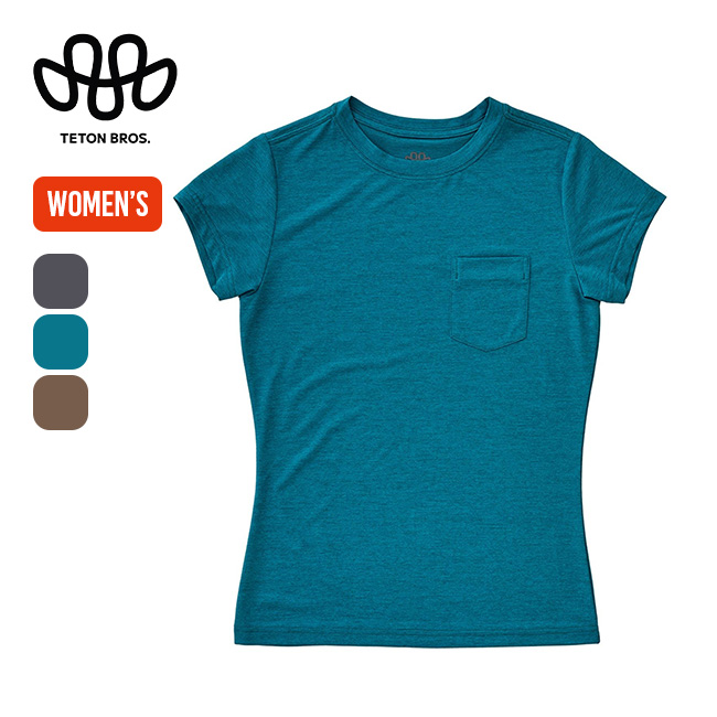 Teton Bros. ティートンブロス ベイパーポケットTee【ウィメンズ】
