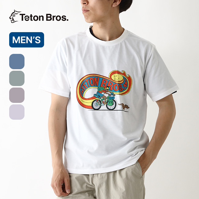 Teton Bros. ティートンブロス バイクパッキングTee メンズ