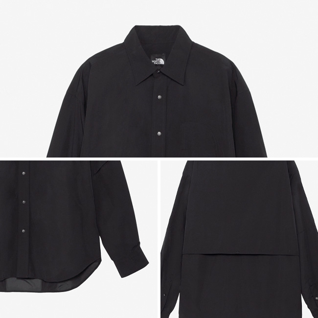 THE NORTH FACE ノースフェイス L/Sエンライドシャツ ユニセックス(M