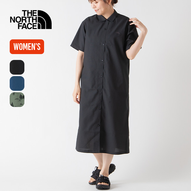 THE NORTH FACE ノースフェイス S/Sアロハベントシャツワンピース【ウィメンズ】