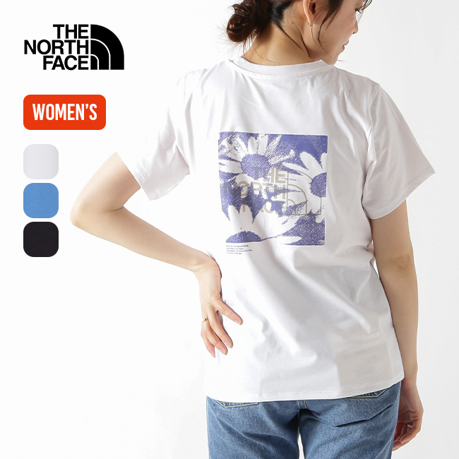THE NORTH FACE ノースフェイス S/S ESフラワーボックスロゴTee【ウィメンズ】