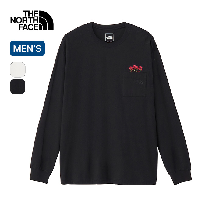 THE NORTH FACE ノースフェイス L/SフラッシュドライフラワーロゴTee メンズ