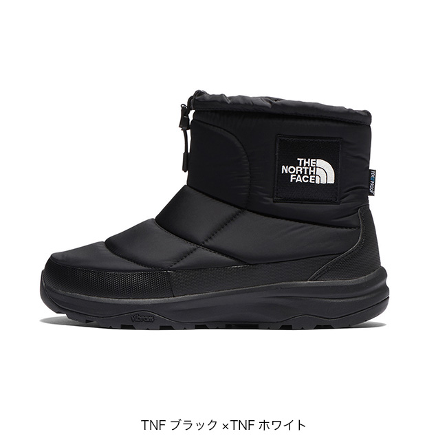 A/W ノースフェイス ヌプシ スノーブーツ ブラック 26cm THE NORTH FACE ノースフェイス ヌプシブーティWPロゴショート(8(26cm