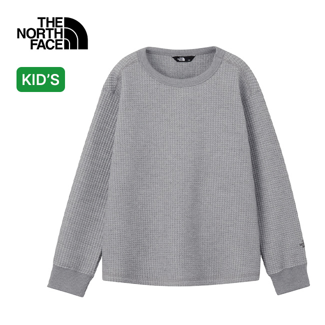 THE NORTH FACE ノースフェイス L/Sウォームワッフルクルー【キッズ】