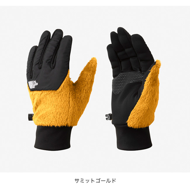 THE NORTH FACE ノースフェイス デナリイーチップグローブ(XS ブラック