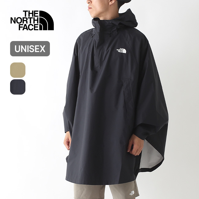 ノースフェイスTHE NORTH FACEアクセスポンチョ　黒ブラック　IENA THE NORTH FACE ノースフェイス アクセスポンチョ ユニセックス(WM