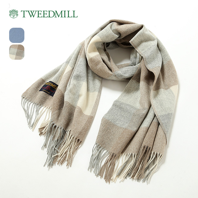 TWEEDMILL ツイードミル ニーラグ ラムウール(70x190cm)