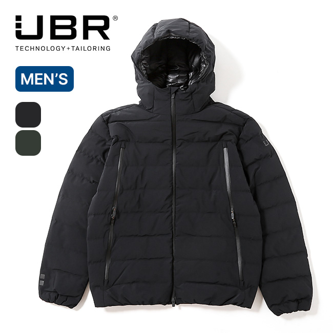 UBER ダウンジャケット M ウーバー レギュレーターパーカー UBR ウーバー レギュレーターダウンジャケット(M ブラックストーム