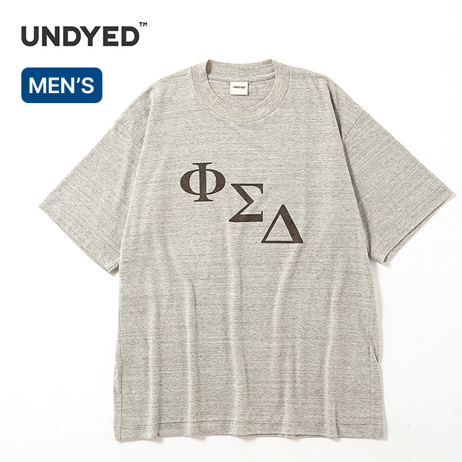 UNDYED アンダイド 30PV S/S PtTee (ΦΣΔ)