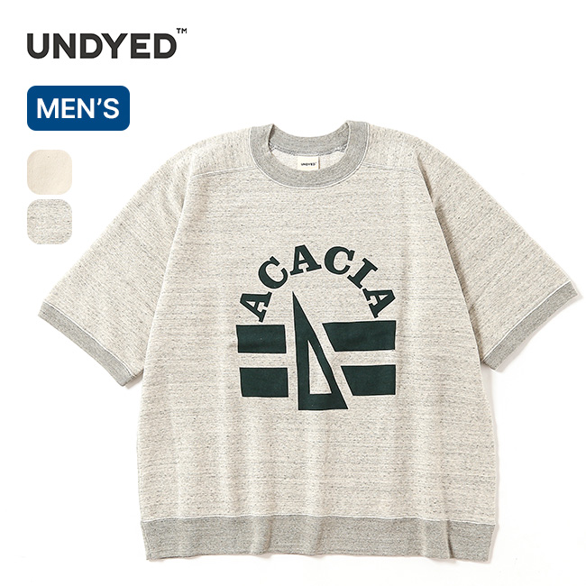 UNDYED アンダイド ウラケS/S PTスウェット(ACACIA)