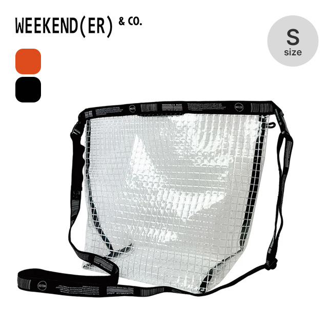 WEEKEND(ER) ウィークエンダー GRIDロールトップ+ショルダーストラップ S