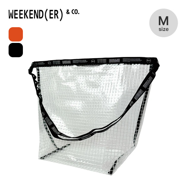 WEEKEND(ER) ウィークエンダー GRIDロールトップ+ショルダーストラップ M