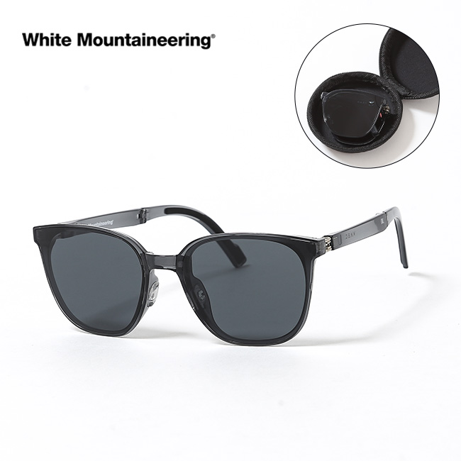 White Mountaineering ホワイトマウンテニアリング フォールディングサングラス
