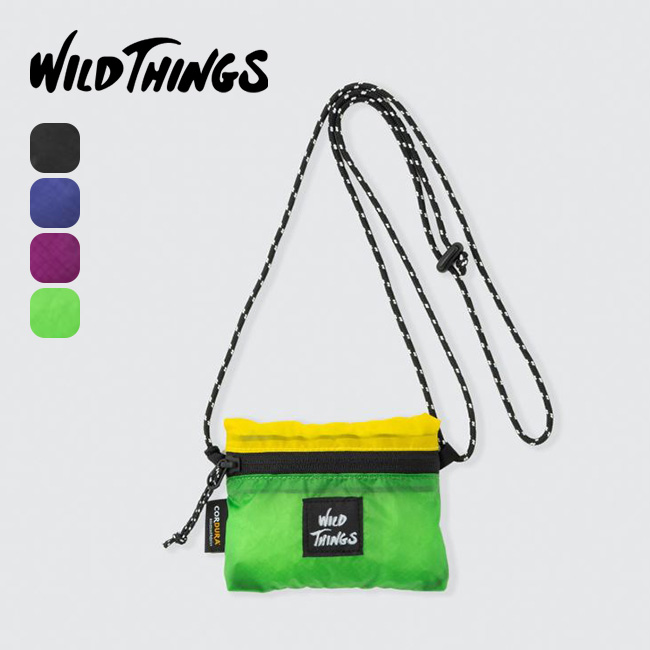 WILD THINGS ワイルドシングス コーデュラシルポーチ