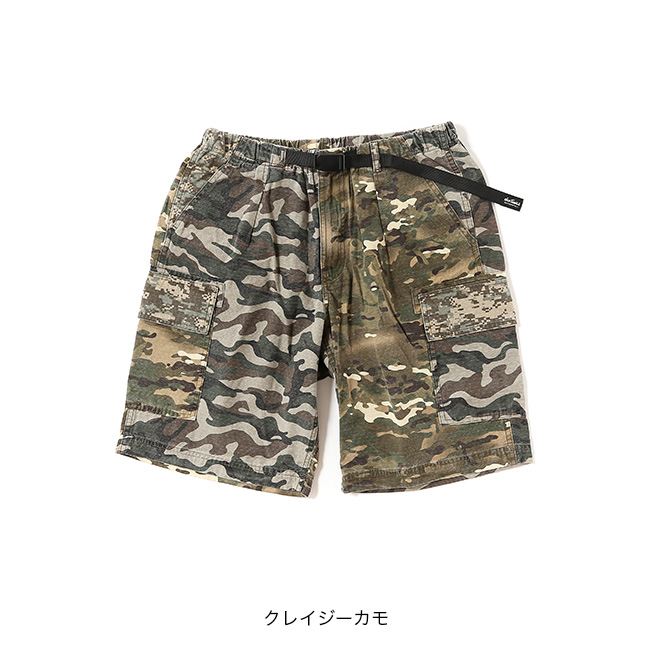 WILD THINGS ワイルドシングス カモリップショーツ(M クレイジーカモ