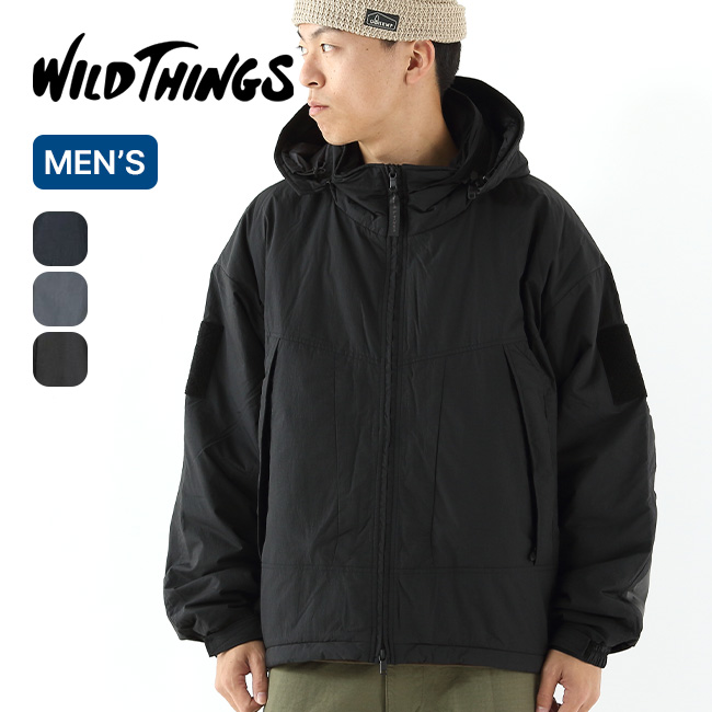 WILD THINGS ワイルドシングス ショートモンスターパーカ メンズ