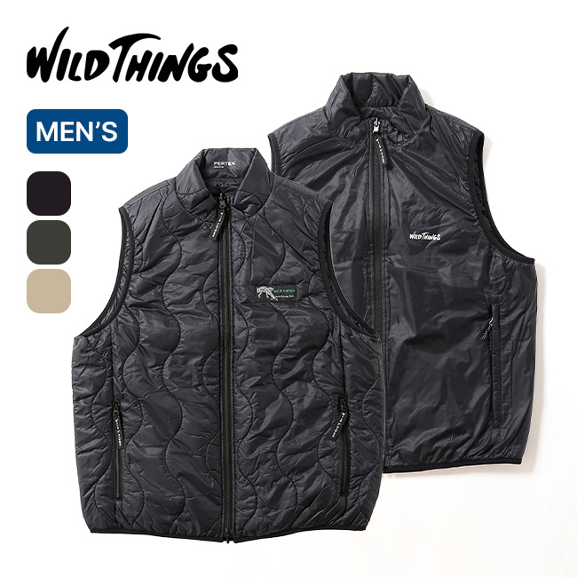WILD THINGS ワイルドシングス リバーシブルビレイベスト メンズ