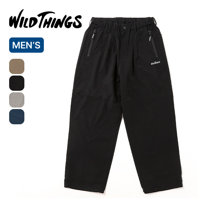 WILD THINGS ワイルドシングス イラスティックナイロンラックスパンツ