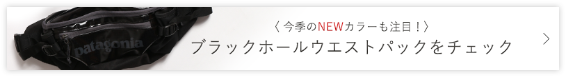 今季のNEWカラーも注目!ブラックホールウエストパックをチェック