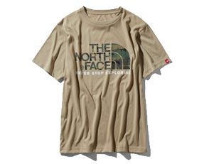 THE NORTH FACE / カモフラージュロゴTee
