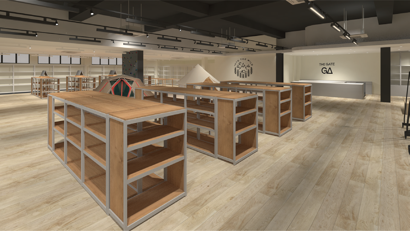 The GATE 店内イメージ