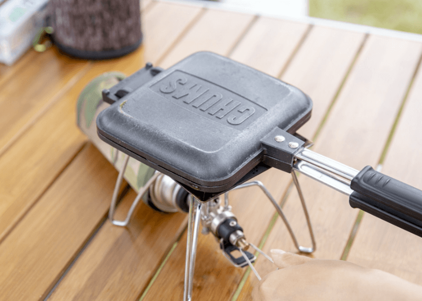 ホットケーキを焼く