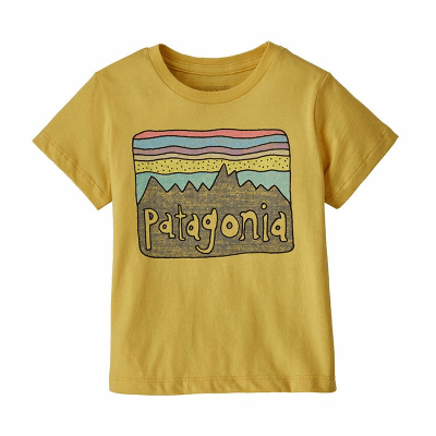 patagonia パタゴニア ベビー フィッツロイスカイズ オーガニックTシャツ