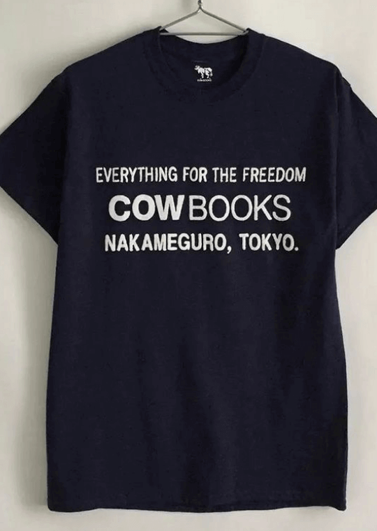 COW BOOKS ブックベンダーTシャツ