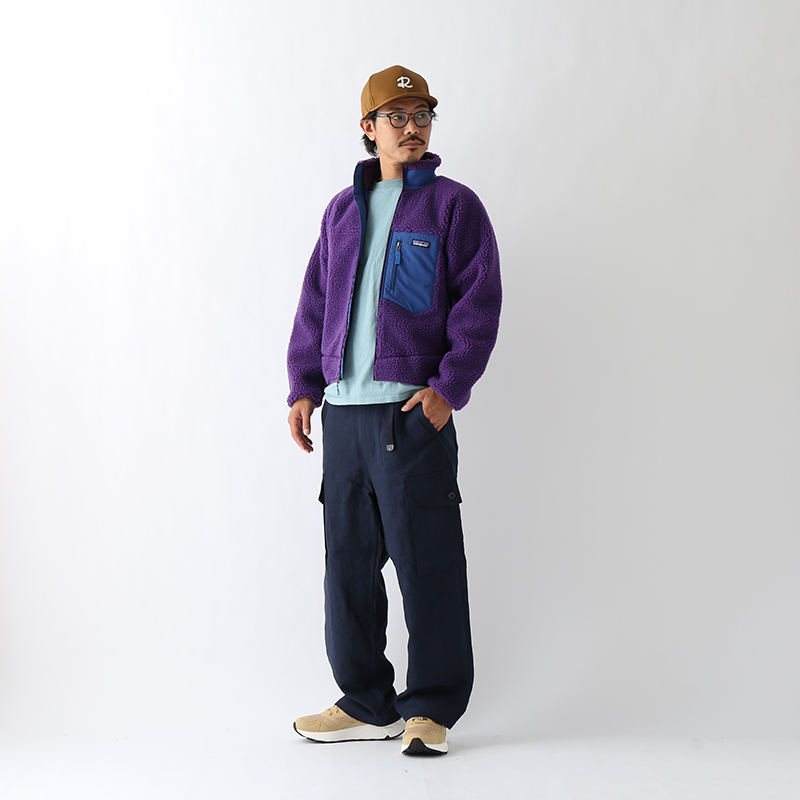 patagonia ジャケット　クラシック　レトロX パープル  XXL